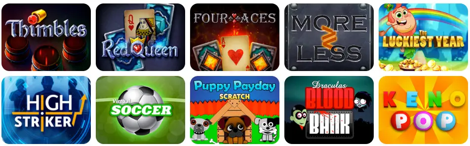 Jeux en ligne Win Hero Casino