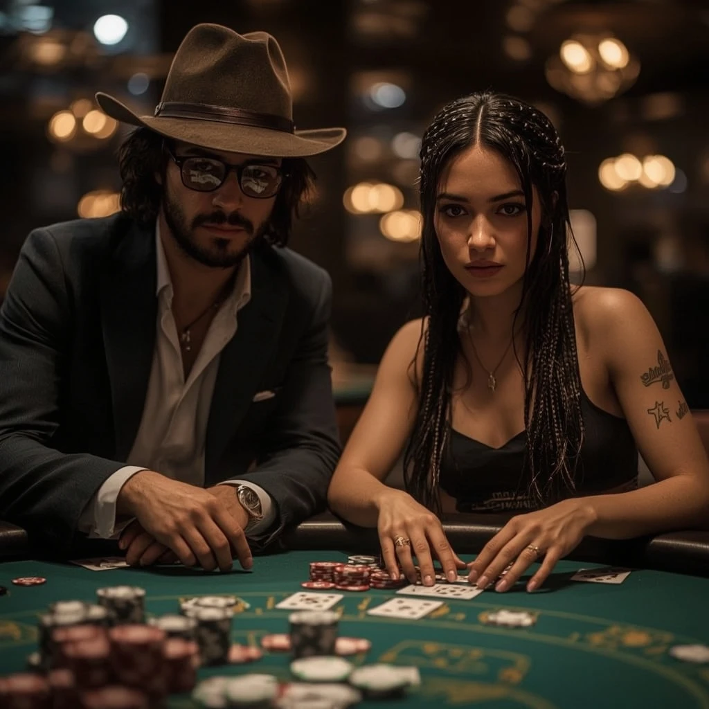 photo de deux joueurs de poker Win Hero Casino
